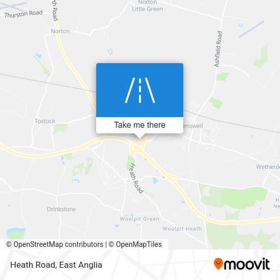 Heath Road map