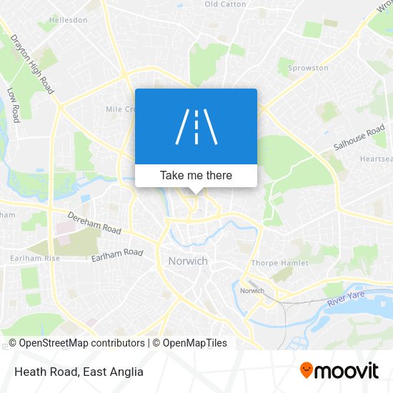 Heath Road map
