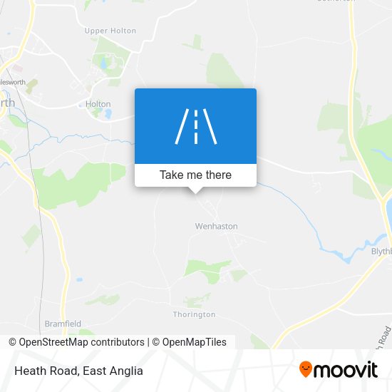 Heath Road map