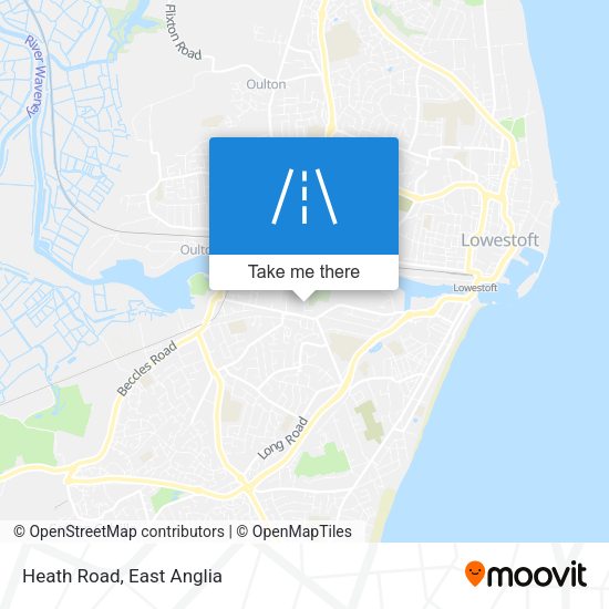 Heath Road map