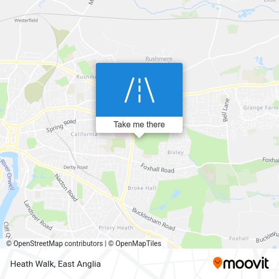 Heath Walk map