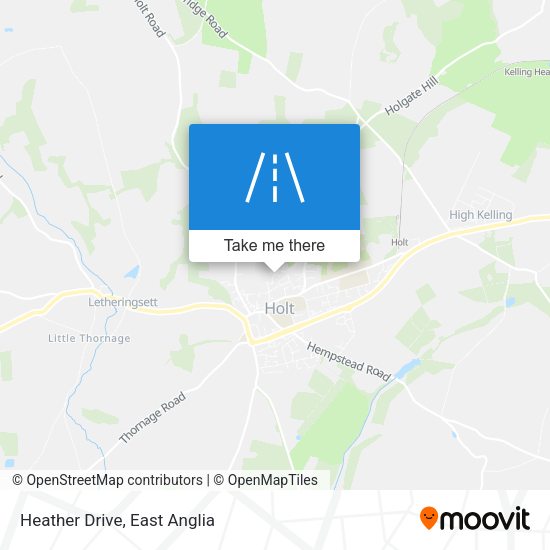 Heather Drive map