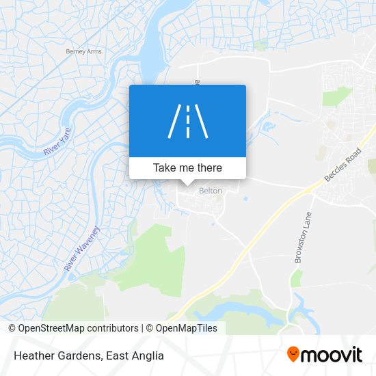 Heather Gardens map