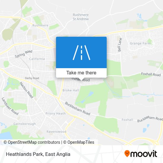Heathlands Park map