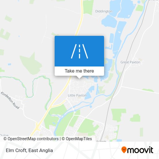 Elm Croft map