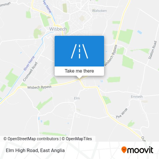 Elm High Road map