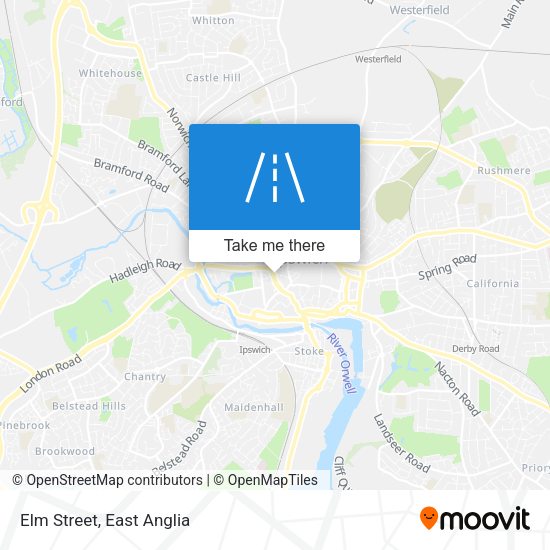 Elm Street map