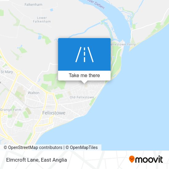 Elmcroft Lane map