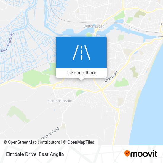 Elmdale Drive map