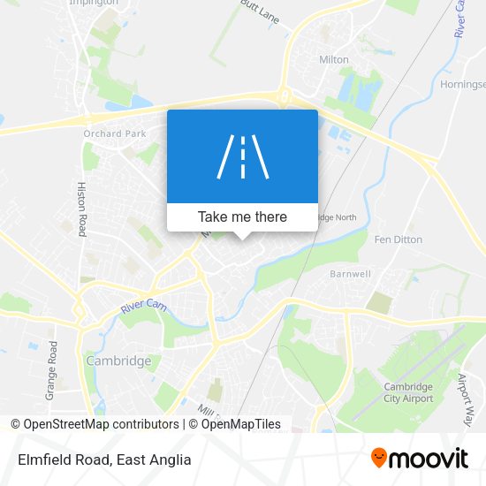Elmfield Road map