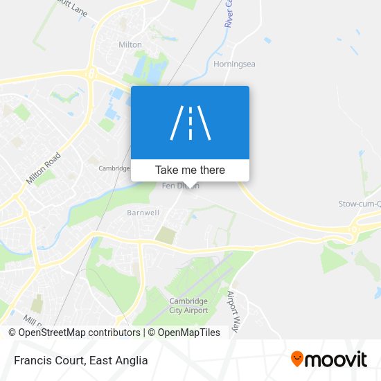 Francis Court map