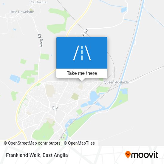 Frankland Walk map