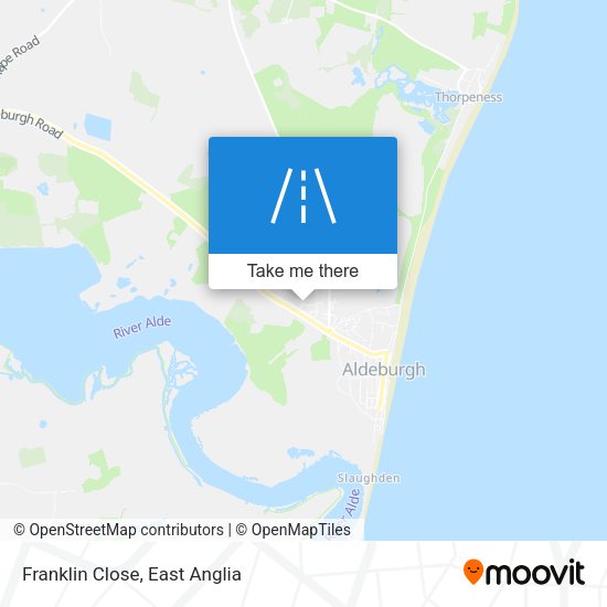 Franklin Close map