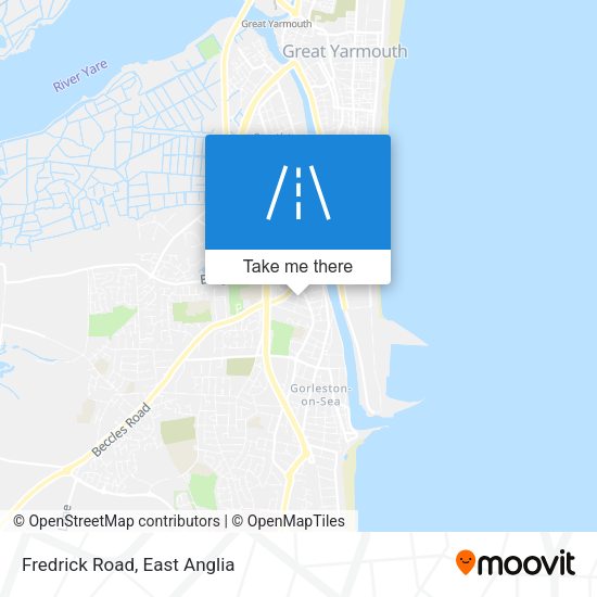 Fredrick Road map