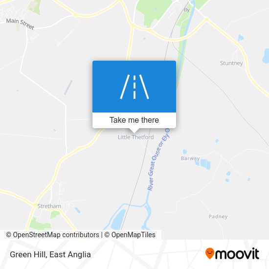 Green Hill map