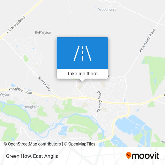 Green How map