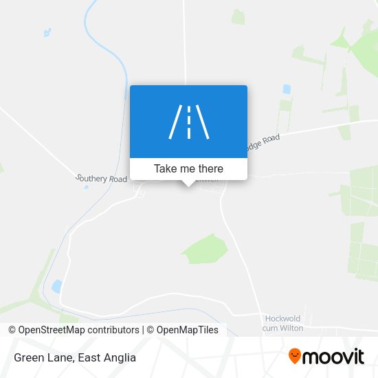 Green Lane map