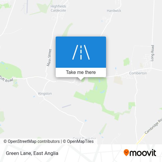 Green Lane map