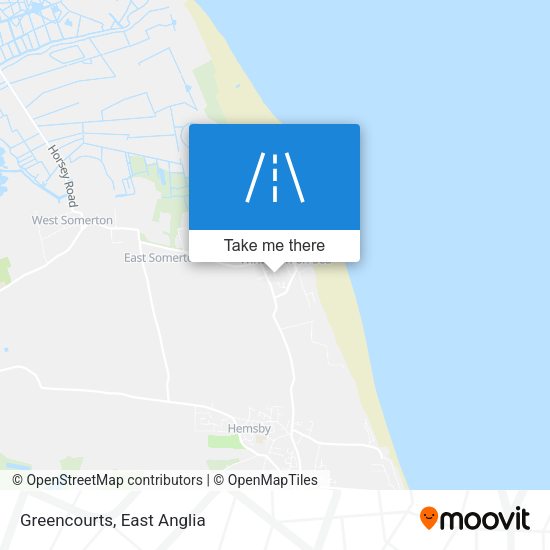 Greencourts map