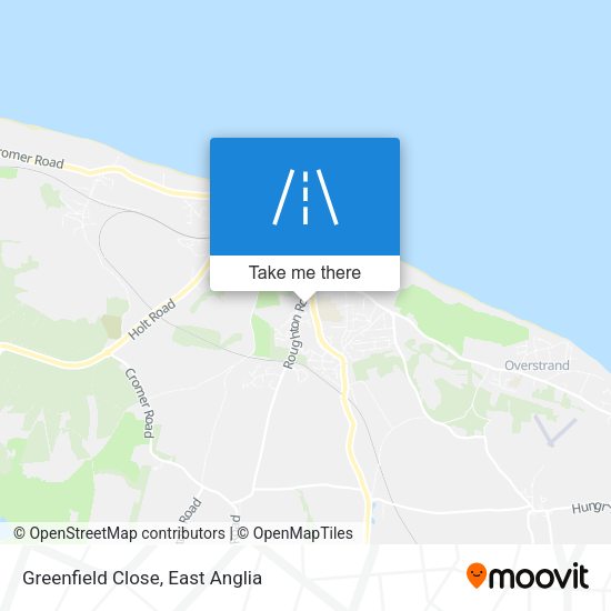 Greenfield Close map