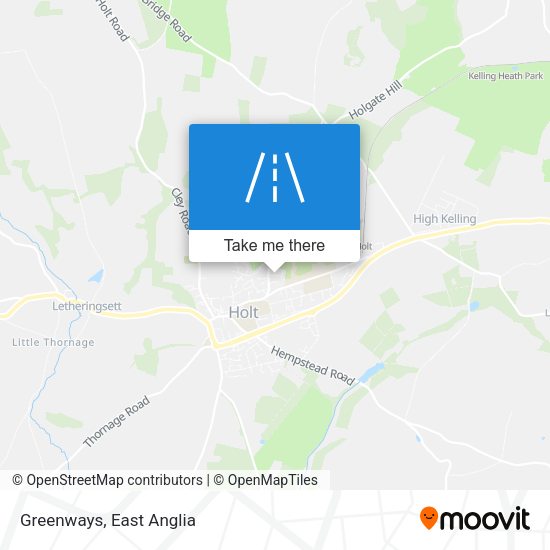Greenways map