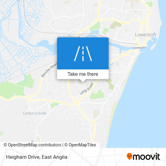 Heigham Drive map