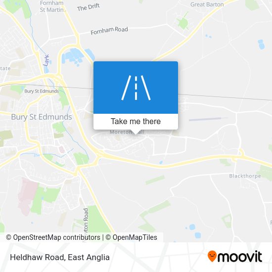 Heldhaw Road map