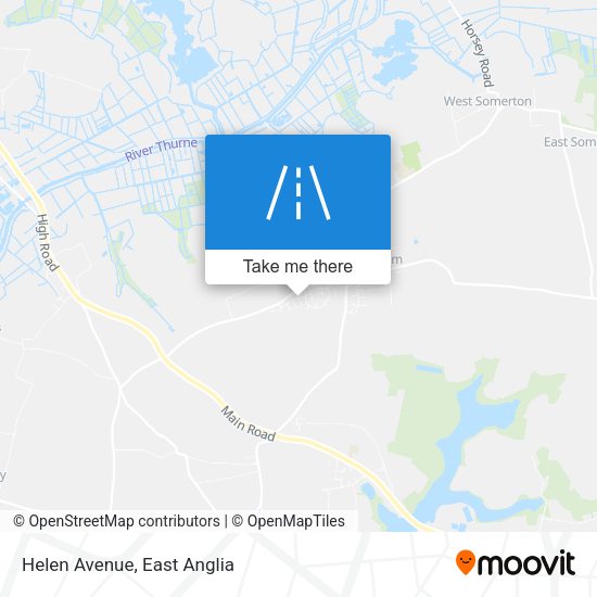 Helen Avenue map