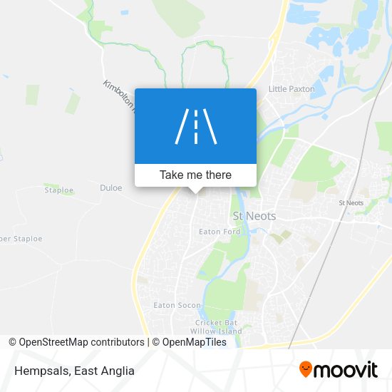 Hempsals map