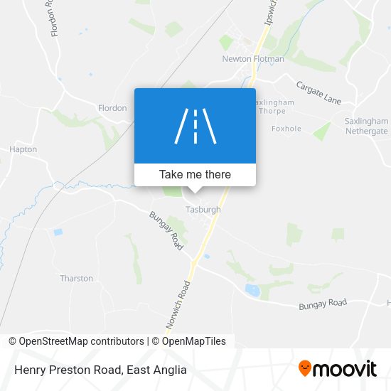 Henry Preston Road map