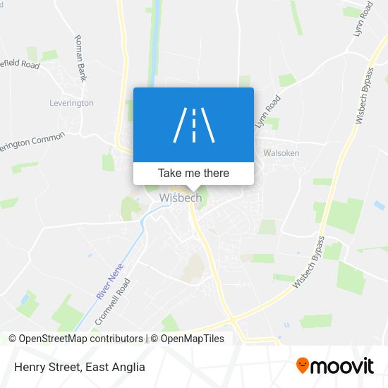 Henry Street map