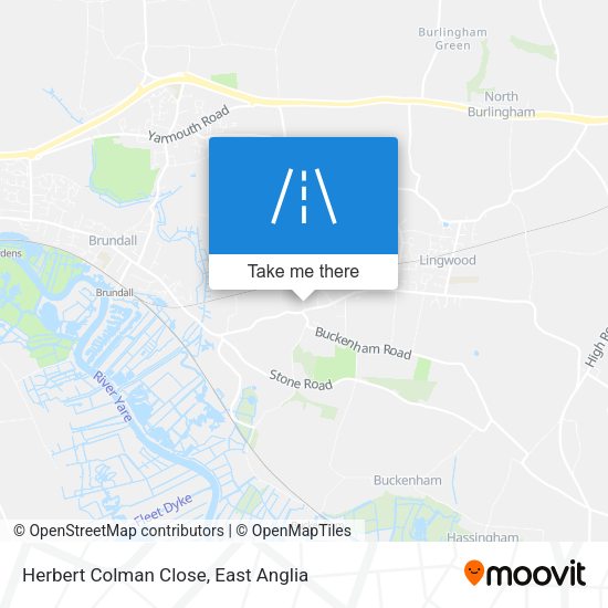 Herbert Colman Close map