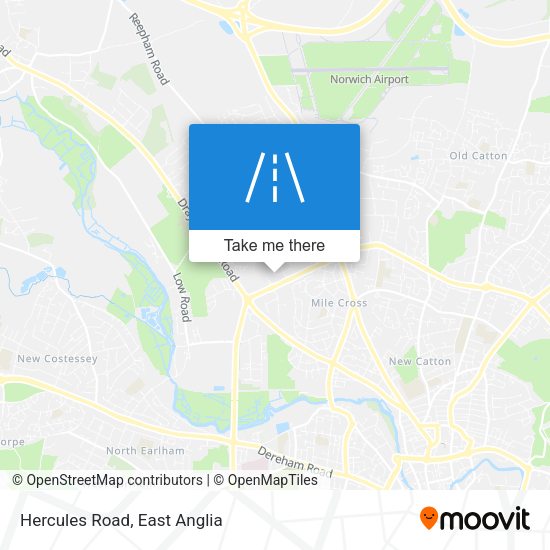 Hercules Road map