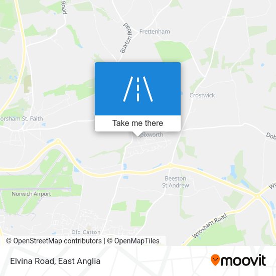 Elvina Road map