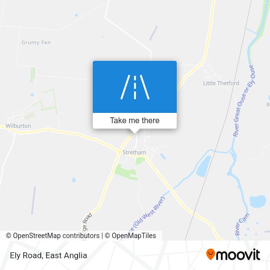 Ely Road map