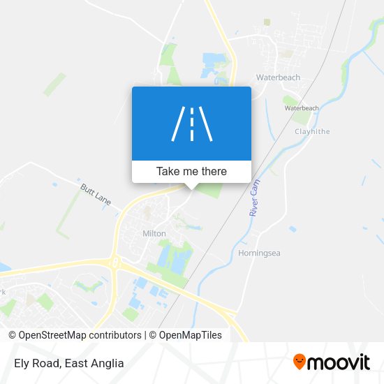 Ely Road map