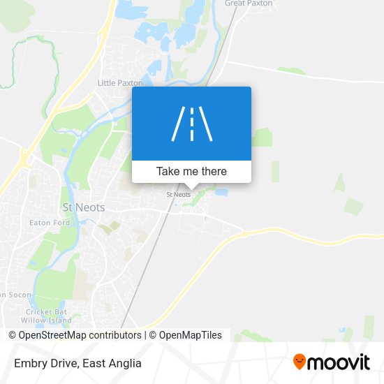 Embry Drive map