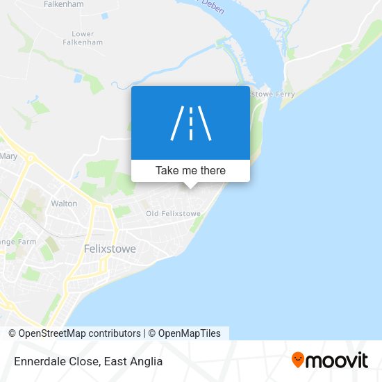 Ennerdale Close map