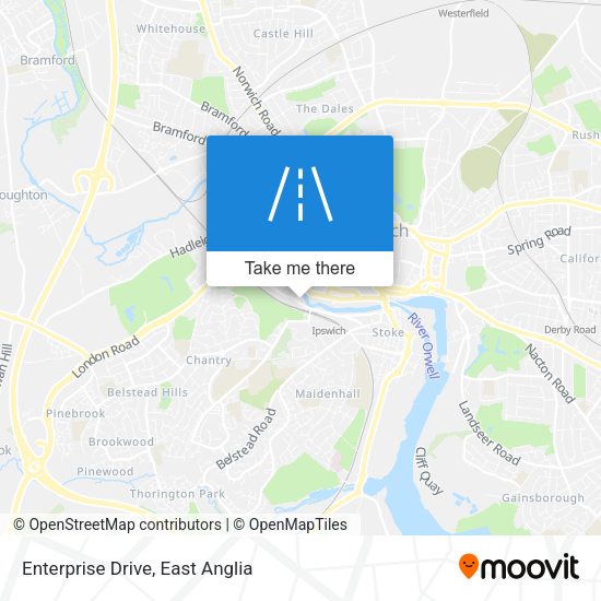 Enterprise Drive map