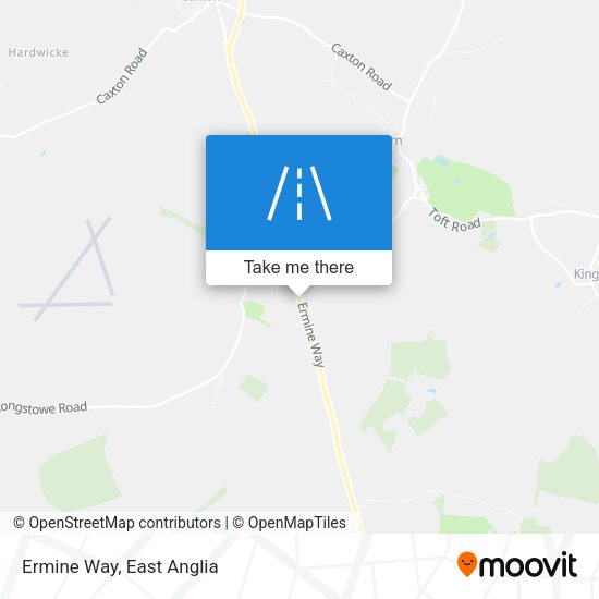 Ermine Way map