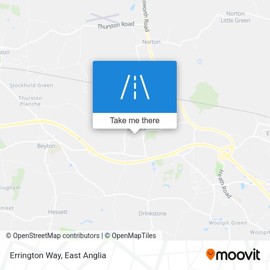 Errington Way map