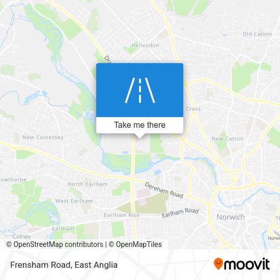 Frensham Road map