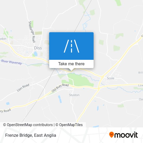 Frenze Bridge map