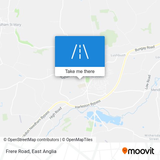 Frere Road map