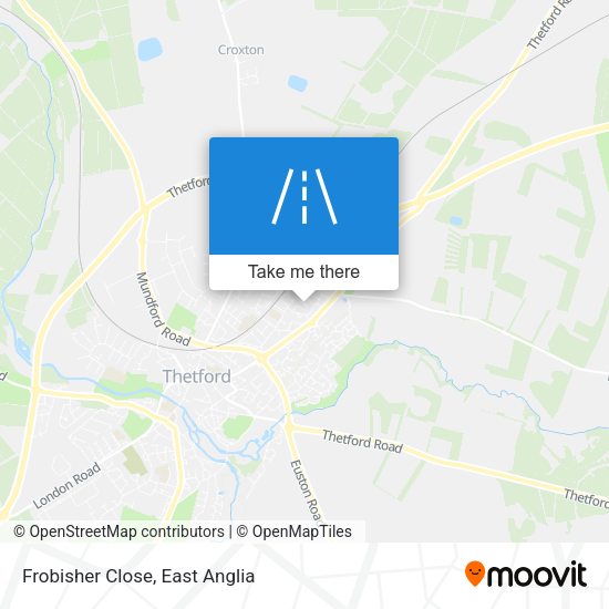 Frobisher Close map