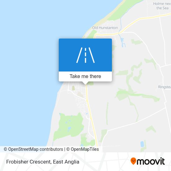 Frobisher Crescent map