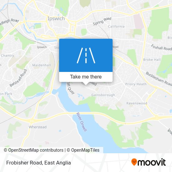 Frobisher Road map