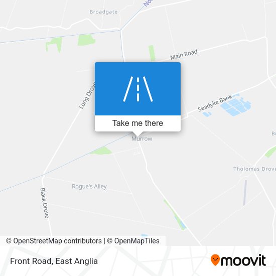 Front Road map