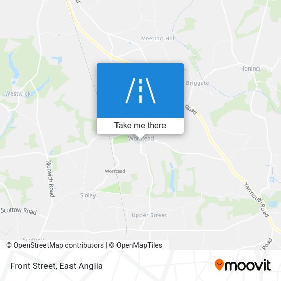 Front Street map