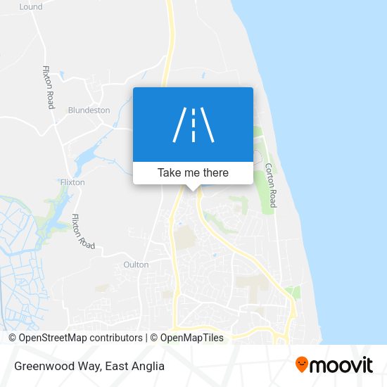 Greenwood Way map